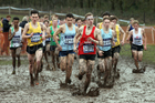 Mens under-17s 2018 British Inter Counties Cross Country Champs., Prestwold Hall, Loughborough. Photo: David T. Hewitson/Sports for All Pics